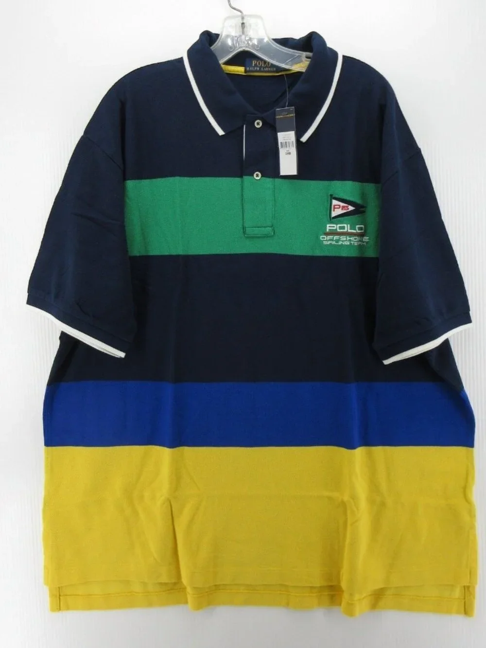 Polo Ralph Lauren Polo Shirt 2XB Big Offshore Sailing P15 Team Striped